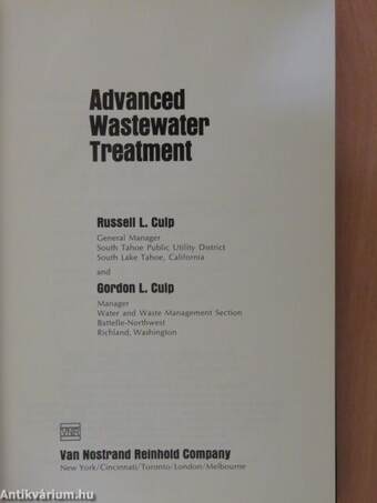 Advanced Wastewater Treatment