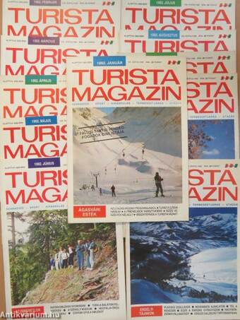 Turista Magazin 1992. (nem teljes évfolyam)