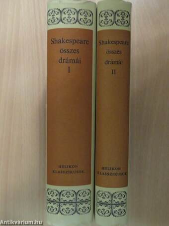 Shakespeare összes drámái I-II.