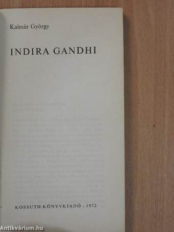 Indira Gandhi