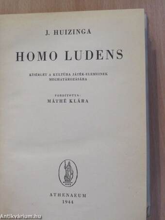 Homo Ludens