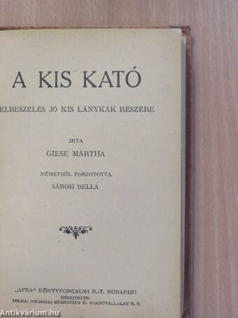 A kis Kató