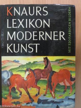 Knaurs Lexikon Moderner Kunst