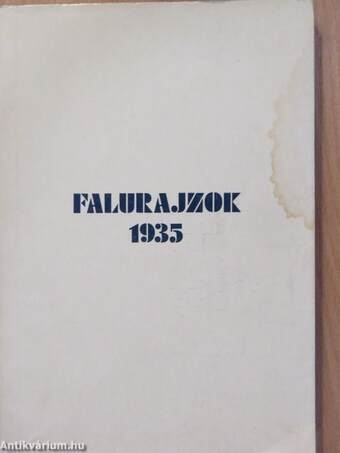 Falurajzok 1935 (dedikált példány)