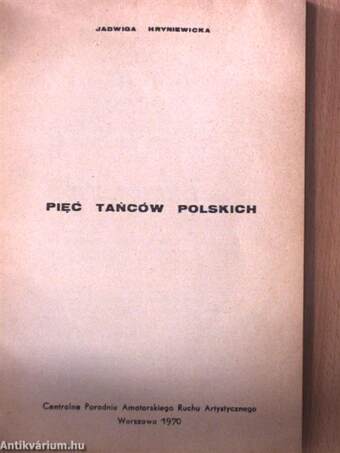 Piec tancow polskich