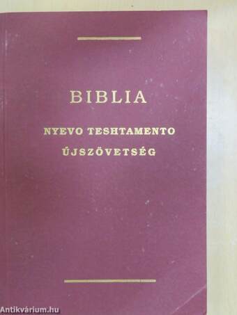 Biblia - Újszövetségi Szentírás a Neovulgáta alapján