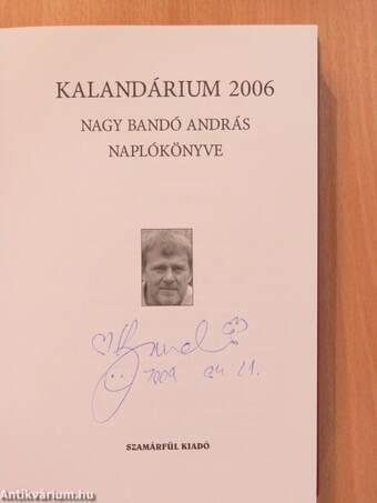 Kalandárium 2006 (aláírt példány)