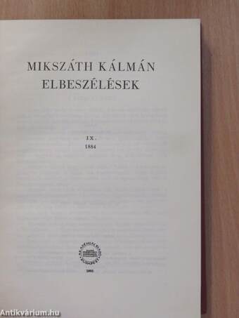 Elbeszélések IX.