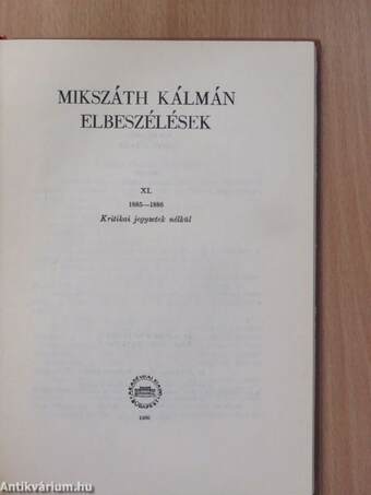 Elbeszélések XI.