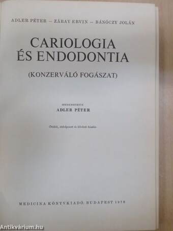 Cariologia és endodontia