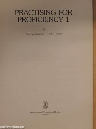 Practising for Proficiency 1 - Student's Book