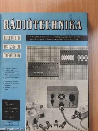 Rádiótechnika 1965. január-december