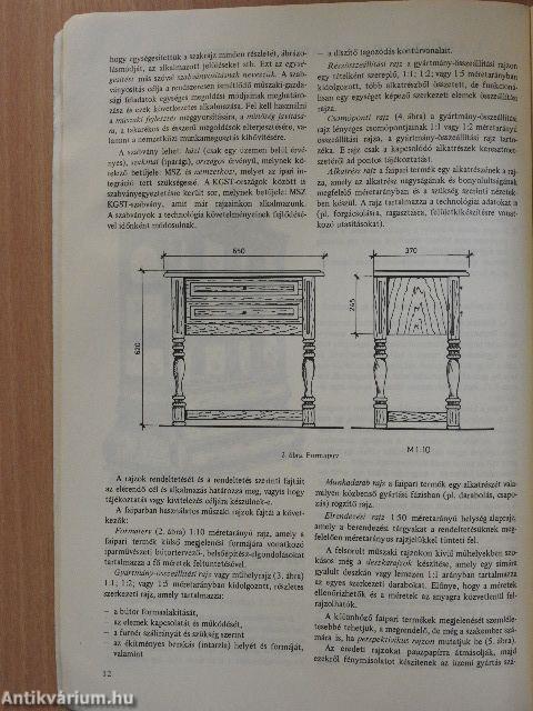 Faipari alapképzés szakrajz