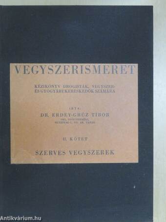 Vegyszerismeret II.