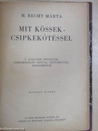 Mit kössek - csipkekötéssel