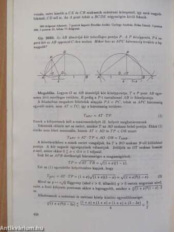 Középiskolai matematikai lapok 1991/10.