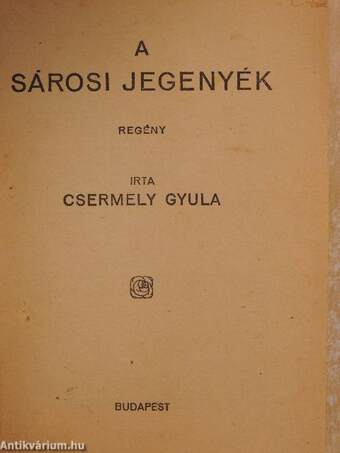 A sárosi jegenyék