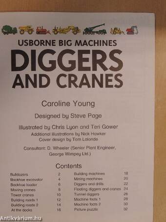 Diggers and Cranes