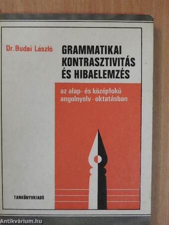 Grammatikai kontrasztivitás és hibaelemzés