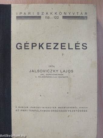 Gépkezelés