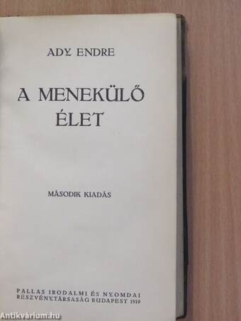 A menekülő élet