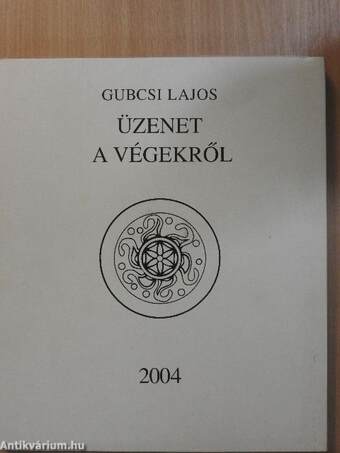 Üzenet a végekről I. - Plakettel