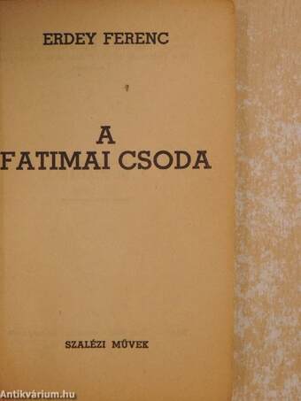 A fatimai csoda