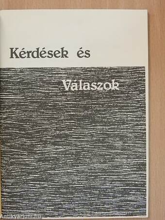 Kérdések és Válaszok