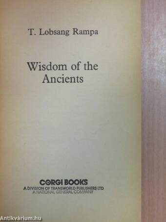 Wisdom of the Ancients