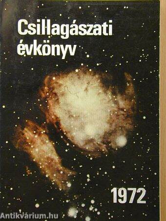 Csillagászati Évkönyv 1972.