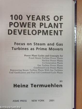 100 Years of Power Plant Development