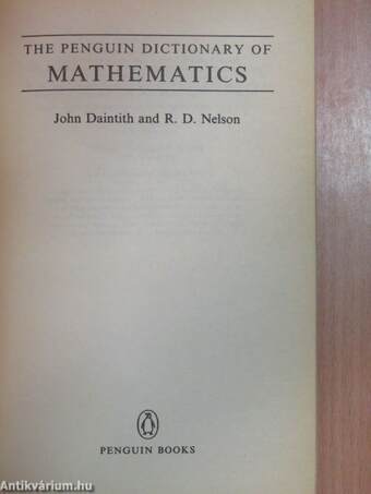 Dictionary of Mathematics