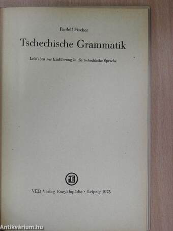 Tschechische Grammatik