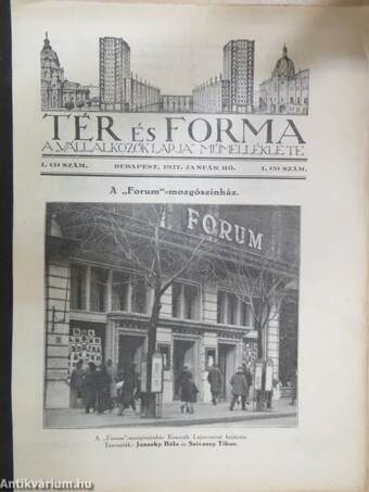 Tér és Forma 1927. január