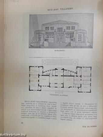 Tér és Forma 1927. április-május