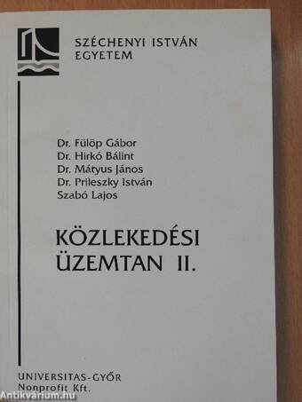 Közlekedési üzemtan II.