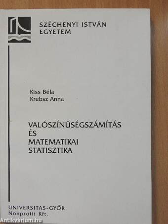 Valószínűségszámítás és matematikai statisztika