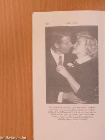 Marilyn Monroe és Arthur Miller (dedikált példány)