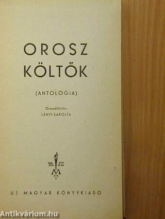 Orosz költők