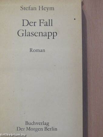 Der Fall Glasenapp