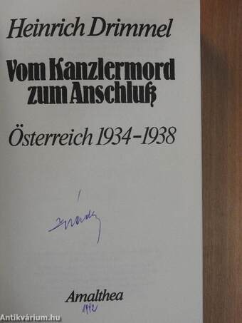 Vom Kanzlermord zum Anschluß