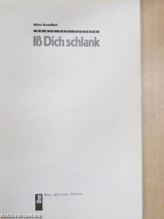 Iß Dich schlank