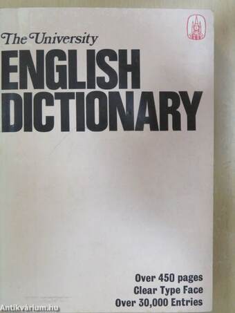 The University English Dictionary