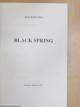 Black Spring