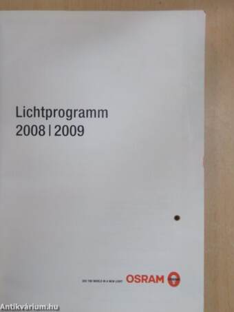 Lichtprogramm 2008/2009