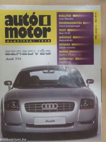 Autó-Motor 1996. (nem teljes évfolyam)