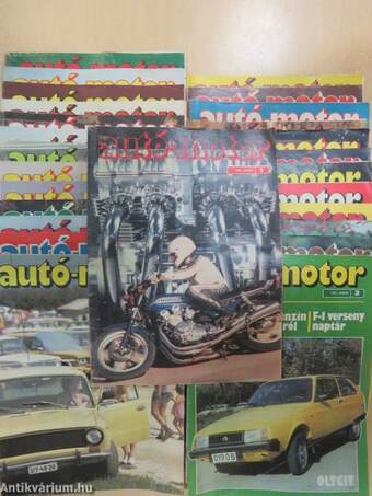 Autó-Motor 1982. (nem teljes évfolyam)/Autó-Motor Magazin 1982. nyár, ősz