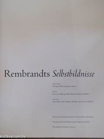 Rembrandts Selbstbildnisse