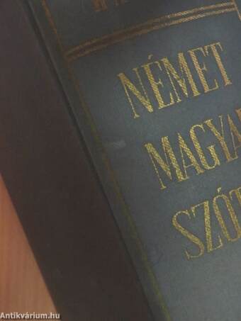 Német-magyar szótár I-II.