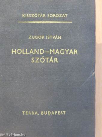 Holland-magyar szótár 